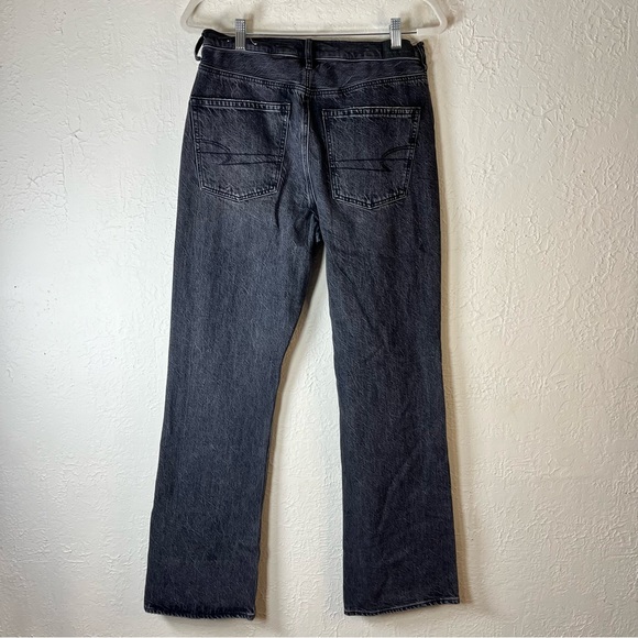 American Eagle 90s Bootcut High Waisted Jeans in Black Wash - Picture 9 of 15